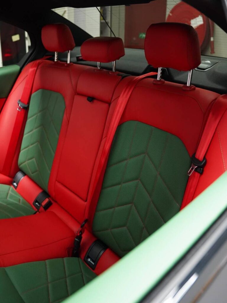 car custom leather seat process