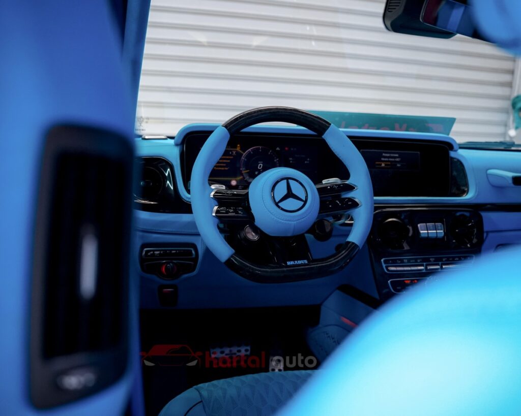 steering wheel upholstery