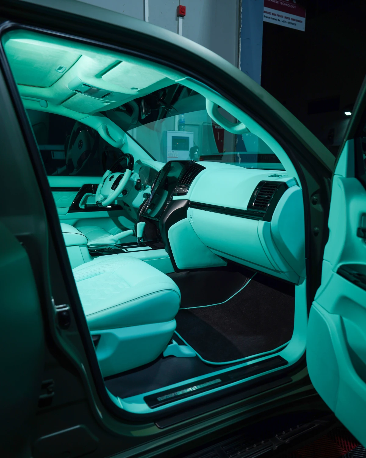 luxury car interior change