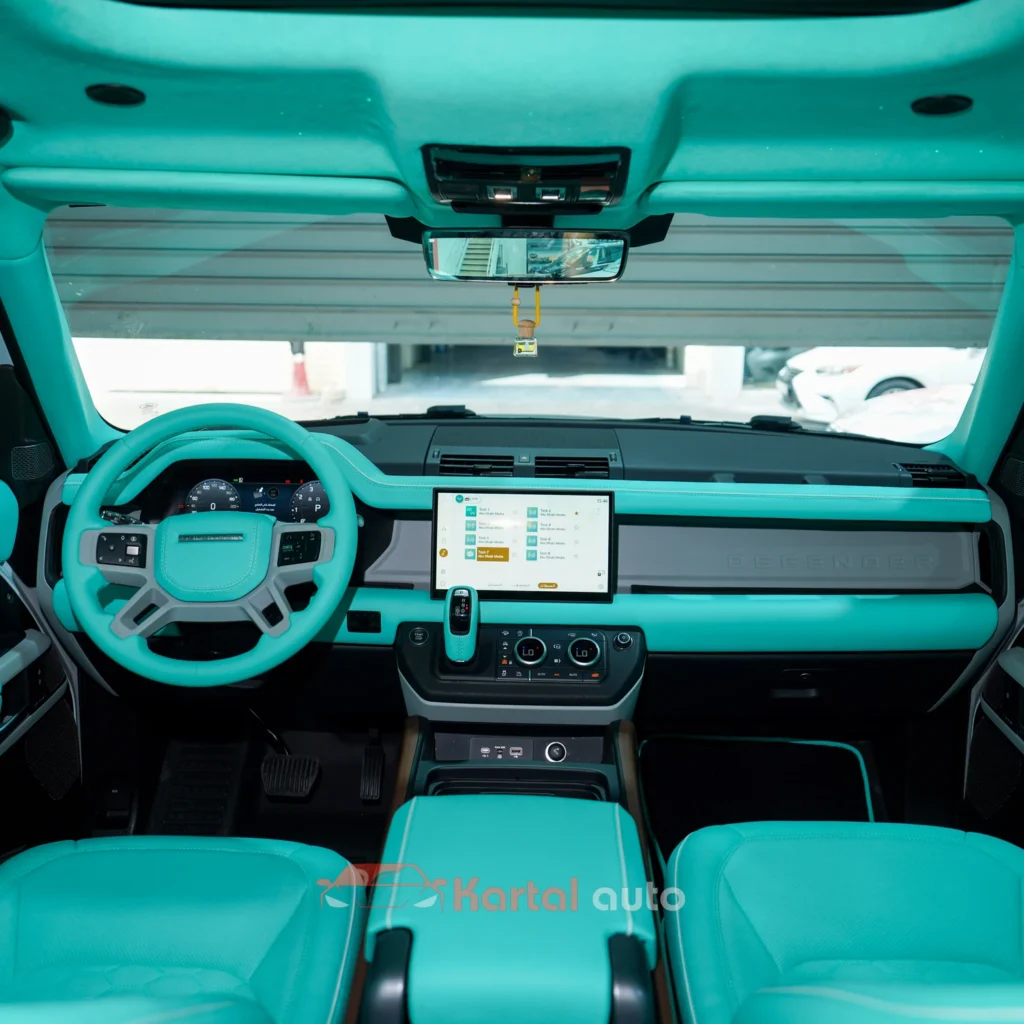 land rover defender full interior upholstery