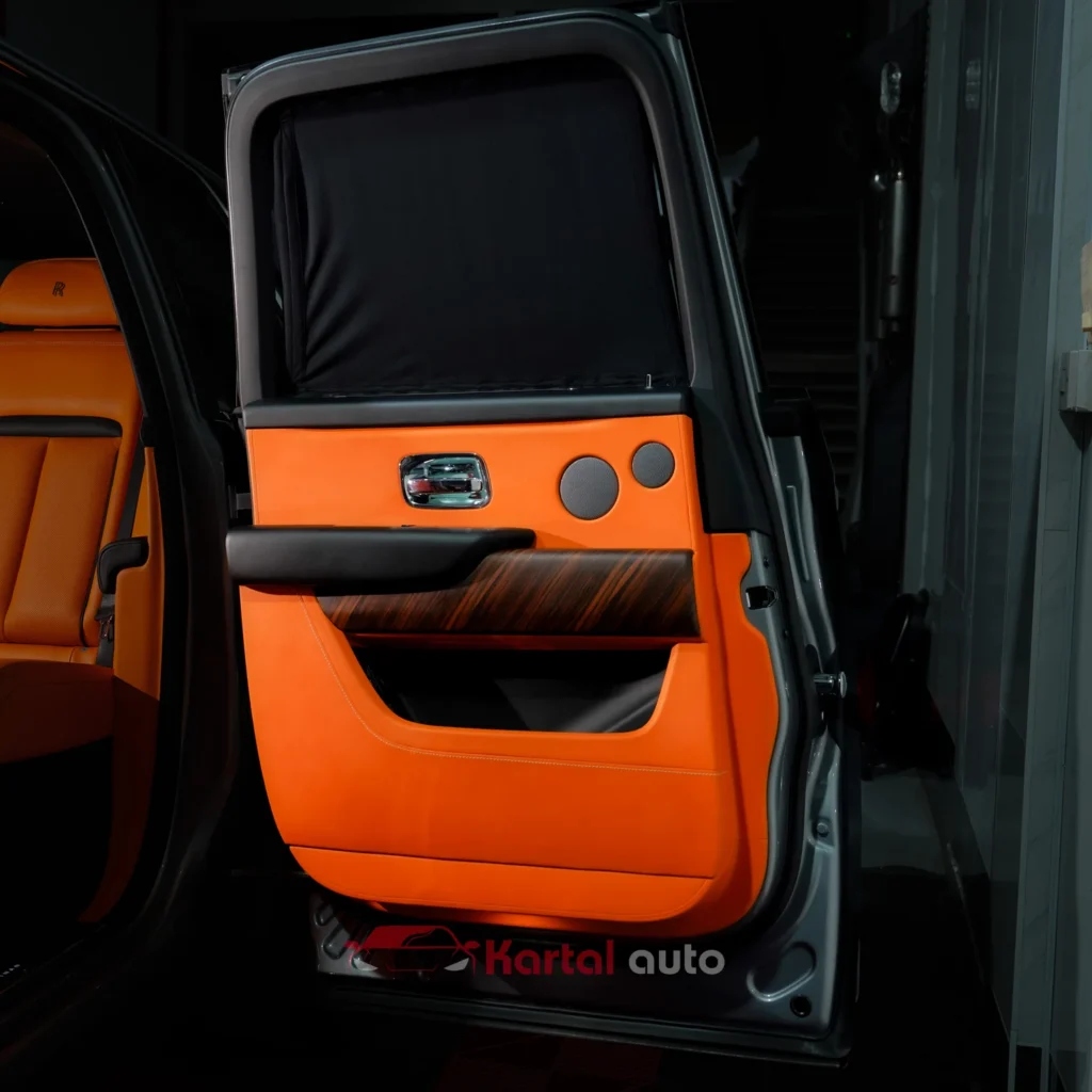 roll royce ghost door panel upholstery