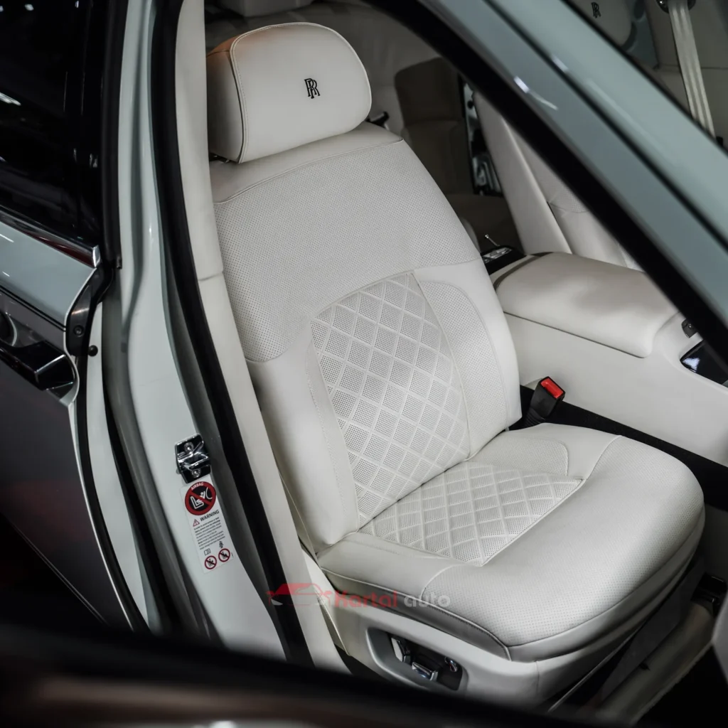 roll royce ghost leather seats upholstery