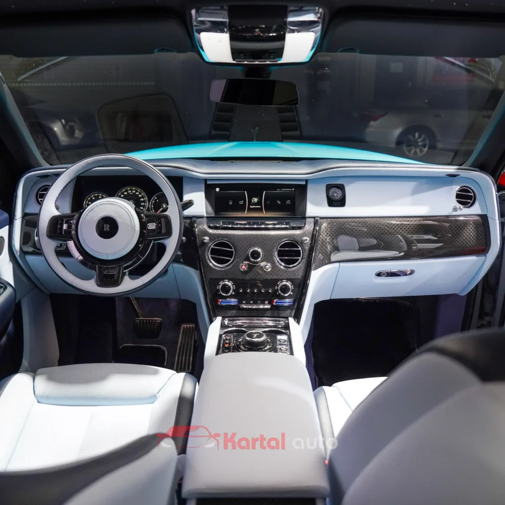 roll royce interior upholstery