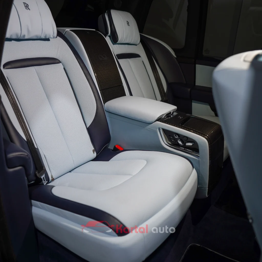 roll royce leather seat upholstery