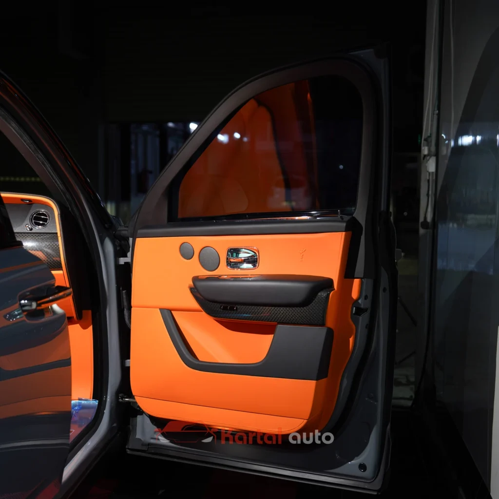 rolls royce wraith door panel upholstery